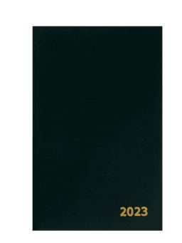 Ежедневник А5 168 листов Датированный, Черный