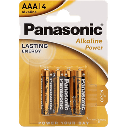 Батарейка Panasonic Мизинчик ААА Alcaline power