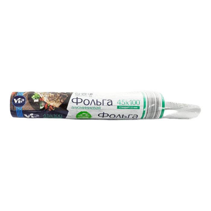 Фольга пищевая 45см*100м/11 мкм Стандарт Фольга пищевая 45см*100м/11 мкм Стандарт
