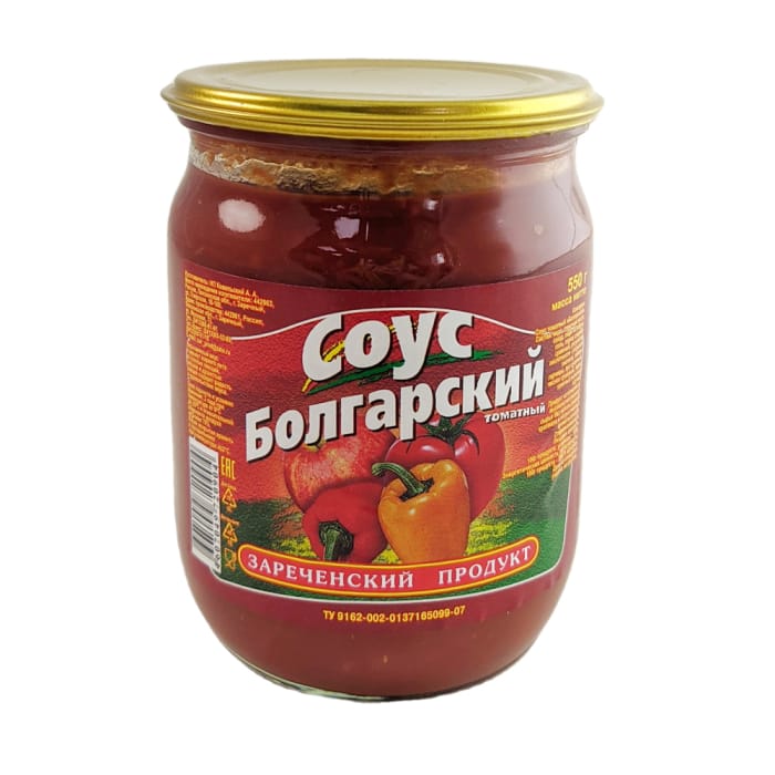 Соус 550 гр СКО, Болгарский Соус 550 гр СКО, Болгарский