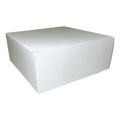 Упаковка бумажная для десертов ForGenika CAKE White 255*255*105 мм Упаковка бумажная для десертов ForGenika CAKE White 255*255*105 мм