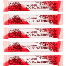 Сахар в стике 5г/10кг (2000 шт.кор) БЛ, Моменты удовольствия, Красный Сахар в стике 5г/10кг (2000 шт.кор) БЛ, Моменты удовольствия, Красный