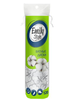 Ватные диски "Emily Style" (120 шт.упак) Ватные диски "Emily Style" (120 шт.упак)
